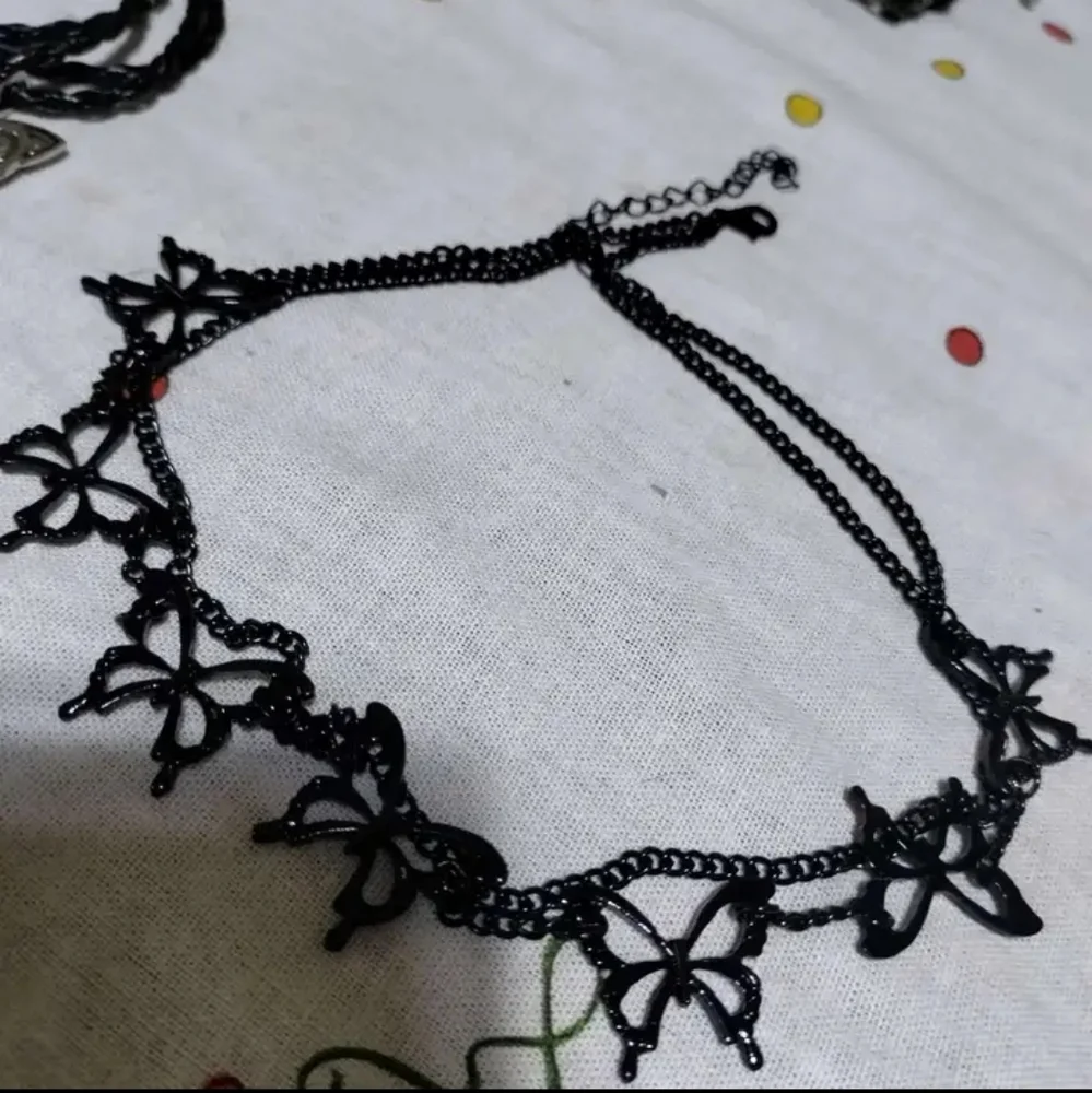 Black Butterfly Necklace🦋
